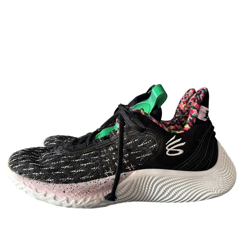Under Armour Stephen‎ Curry Flow 9 Black Multicolor Basketball Shoes Mens